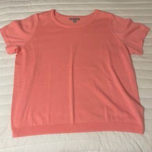 JESSICA LONDON Plus Fine Gauge Crewneck Shell